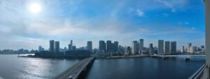 ラビスタツインルームからの眺望　朝