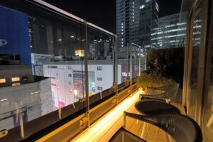 JR東日本ホテルメッツプレミア秋葉原　バルコニー