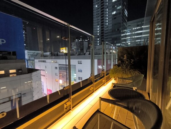 JR東日本ホテルメッツプレミア秋葉原　バルコニー